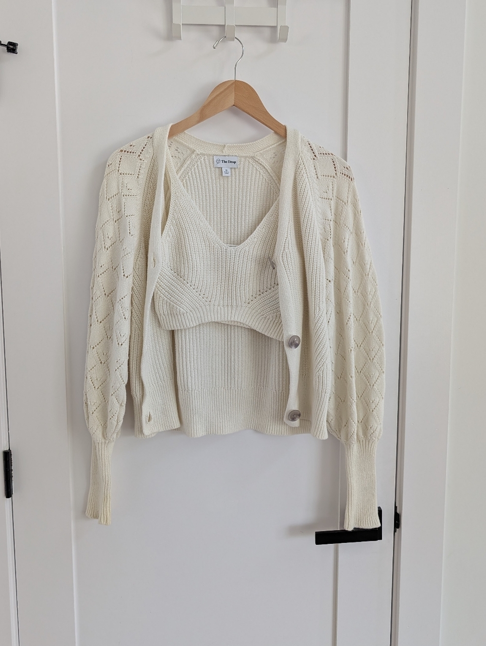 The Drop by Amazon 2-Piece Knit Set (XS) – Cream